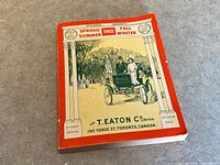 Front cover showing title, artwork and date