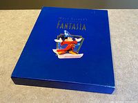 Front view of blue Fantasia collector’s box