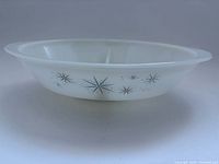 Side view showing starburst pattern and dish profile