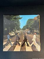 Front cover showing Beatles crossing Abbey Road