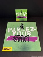 Front view of LP jacket and CD sleeve