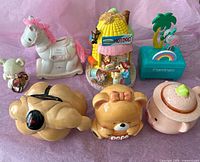 Group shot of all seven items