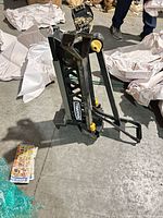 Rockwell folding sawhorse side view folded