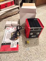 Full lot with zapper trap, AC cord, batteries, hanger box, open packaging visible