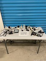 Full lot overview on table