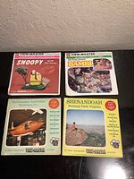 Front view of the four View-Master packets
