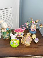 All six items arranged on tabletop