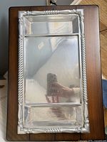 Full view of Reed & Barton aluminum serving tray