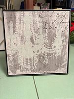 Front view showing full artwork, frame, and overall design