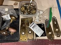 Overview of entire lot on table