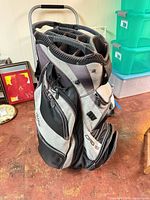 Front view of Callaway Org 15 golf bag showing pockets and branding