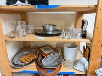 Two-shelf view showing all listed items