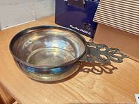 Top angled view showing overall form and handle design