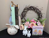 All items arranged together showing scale and condition