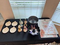 Overview of all items on table