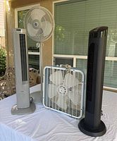 Group shot of all four fans