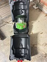 Lantern inside open carry case