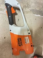 Motor housing showing Stihl HTA 85 branding