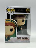 Front view of boxed Funko Pop Alicent Hightower #20