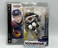 Front of sealed McFarlane Series 4 Ilya Kovalchuk figure packaging