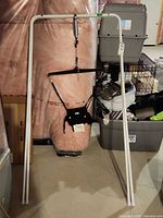 Full view of Jolly Jumper frame and harness assembled