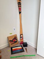 Group shot paddle, panel, box, spike, book