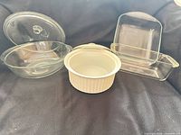All three baking dishes grouped