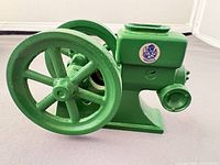 Right side view showing flywheel, cylinder housing and Hercules decal