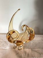 Front view showing sculptural form and color