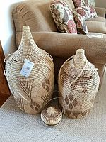 All three baskets together to show sizes