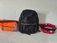 All three bags side by side