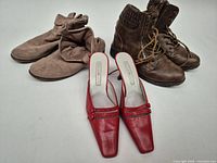 All three pairs of women’s shoes size 8
