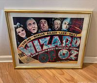 Wizard of Oz framed poster