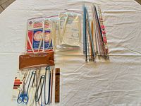 Overview of entire lot on table