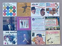 Grid of all 12 album jackets