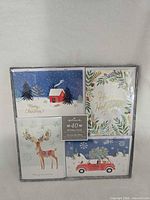 Front of sealed Hallmark box showing four card designs and 40-count label