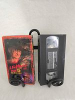 Front view of slipcase and VHS cassette