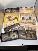 Overview of entire lot showing variety of mount colors and quantity