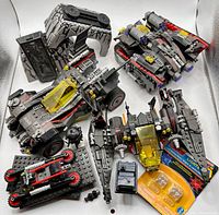 Overview of all LEGO builds, loose pieces and Light Stax pack
