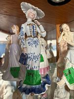 front view showing full attire, colors, accessories