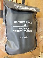 Motomaster booster cable bag front view