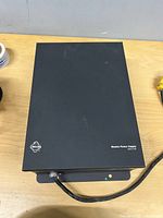 Front of closed Pelco power supply enclosure