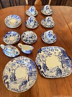 Full lot laid out on table