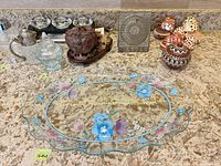 Group view of entire lot on countertop