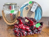 Group shot showing all three items together