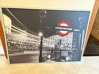 Front view of framed VILSHULT print