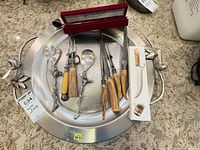 overview of tray with all flatware items displayed