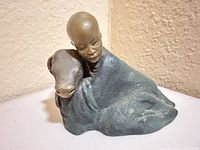 Front view of Soul Journeys Yalysa "God's Gift" figurine