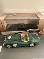 Model car and original box