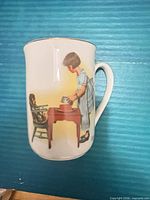 Mug front showing Party Time illustration